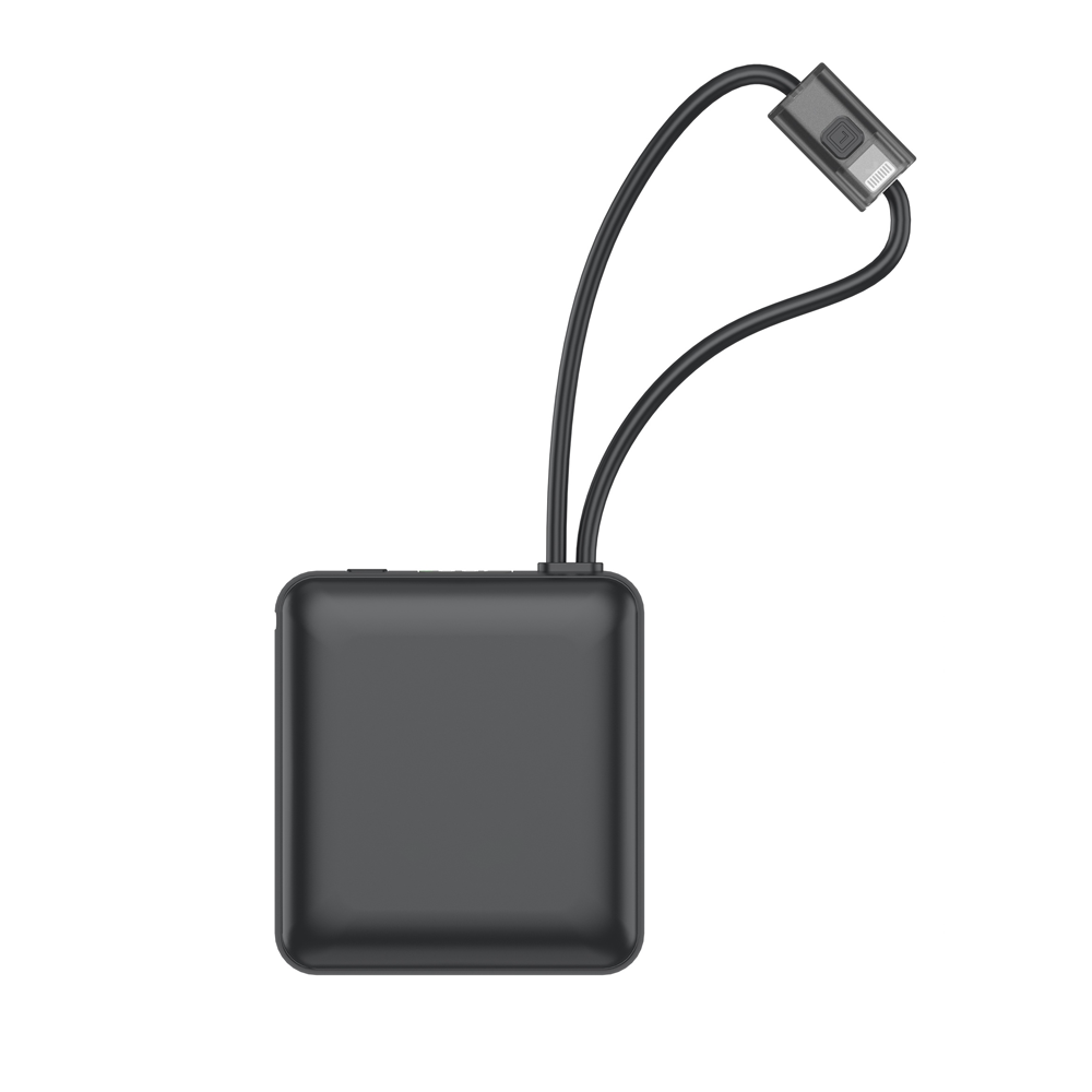 iQuick Built-in Type-C and Lightning Cables Power Bank 10000mAh 22.5W