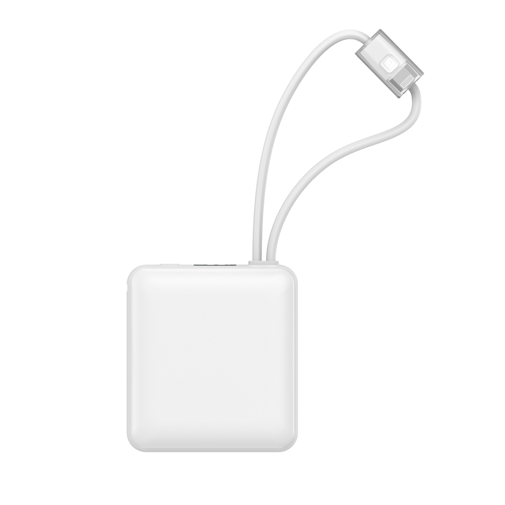 iQuick Built-in Type-C and Lightning Cables Power Bank 10000mAh 22.5W