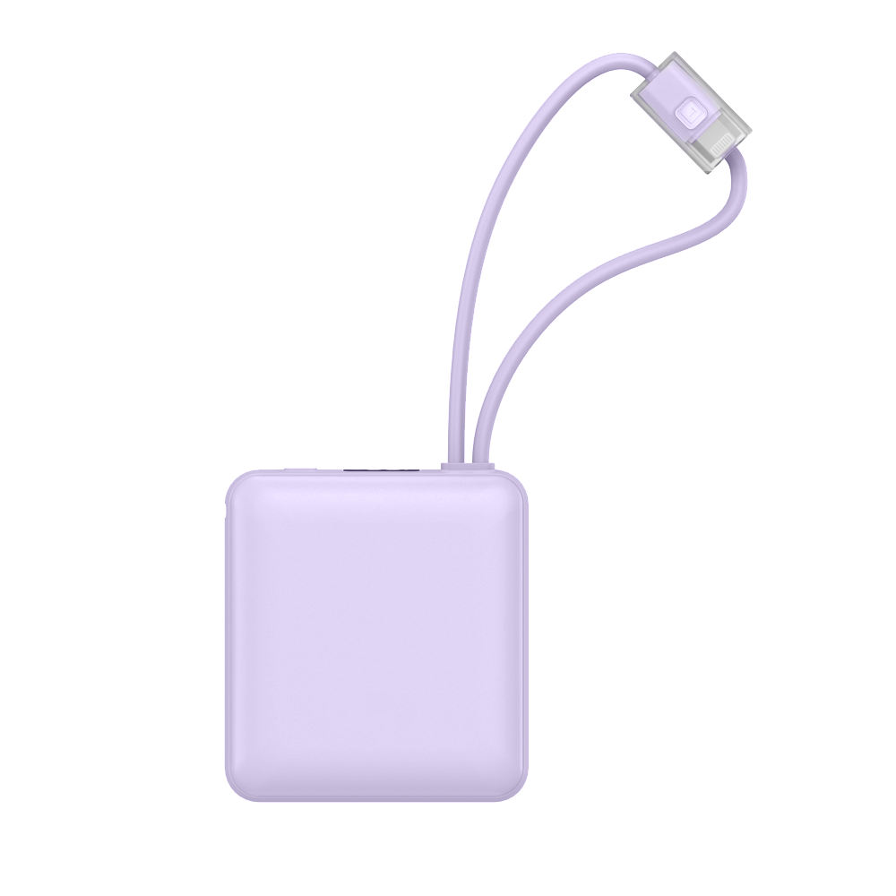 iQuick Built-in Type-C and Lightning Cables Power Bank 10000mAh 22.5W